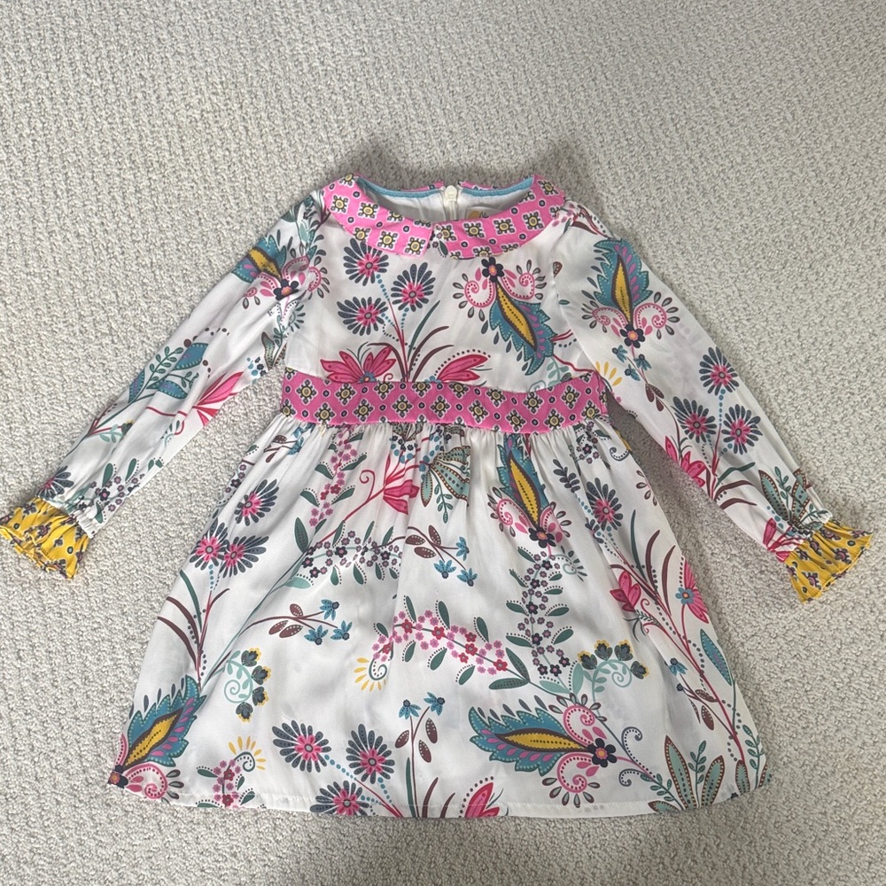 Mini Boden Pink Floral Dress